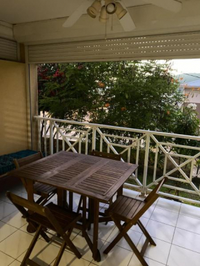 Studio avec vue sur la mer piscine partagee et terrasse amenagee a Le Marin a 3 km de la plage